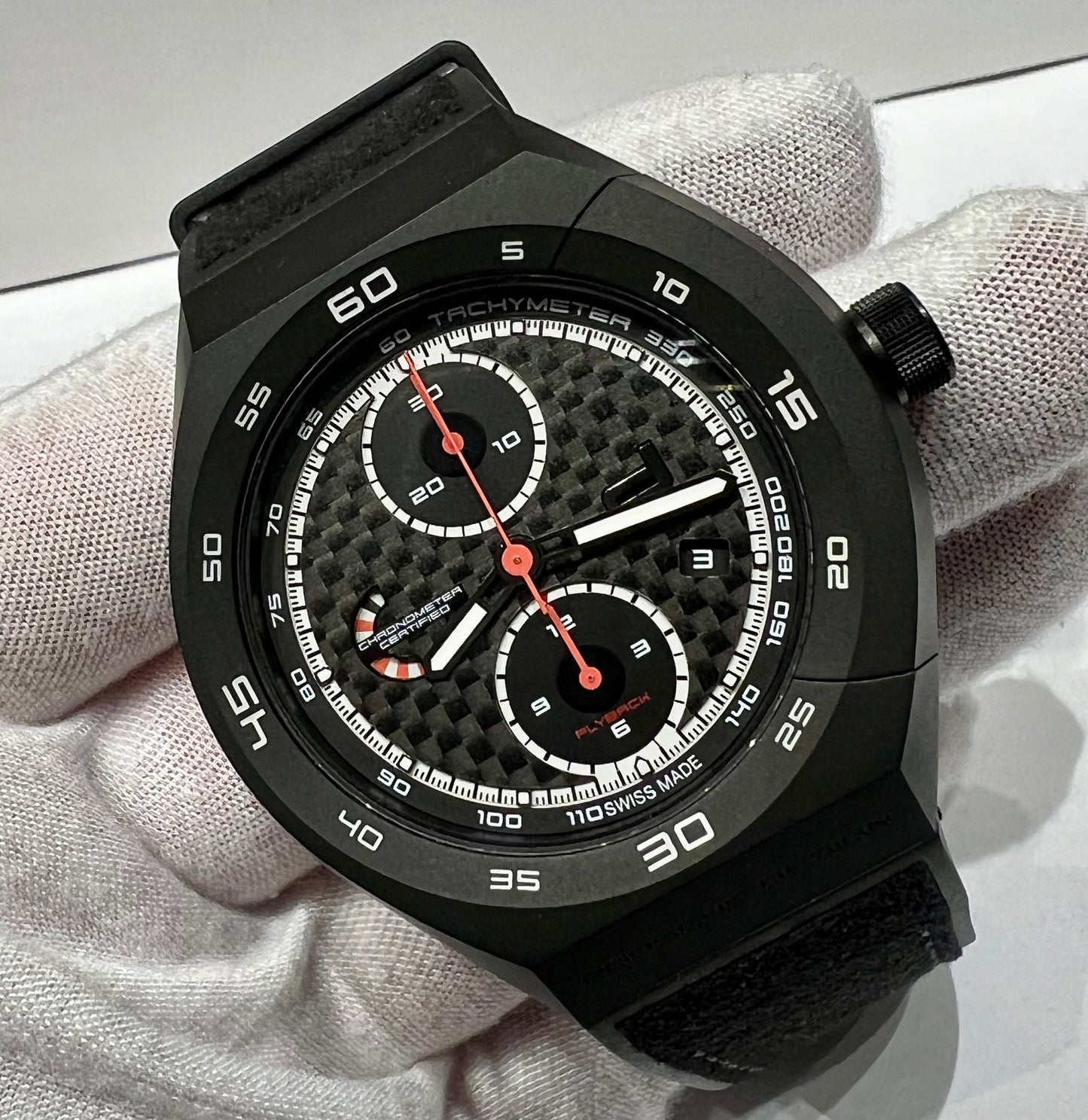 Porsche Design Actuator Chronotimer Flyback Limited Edition NEW