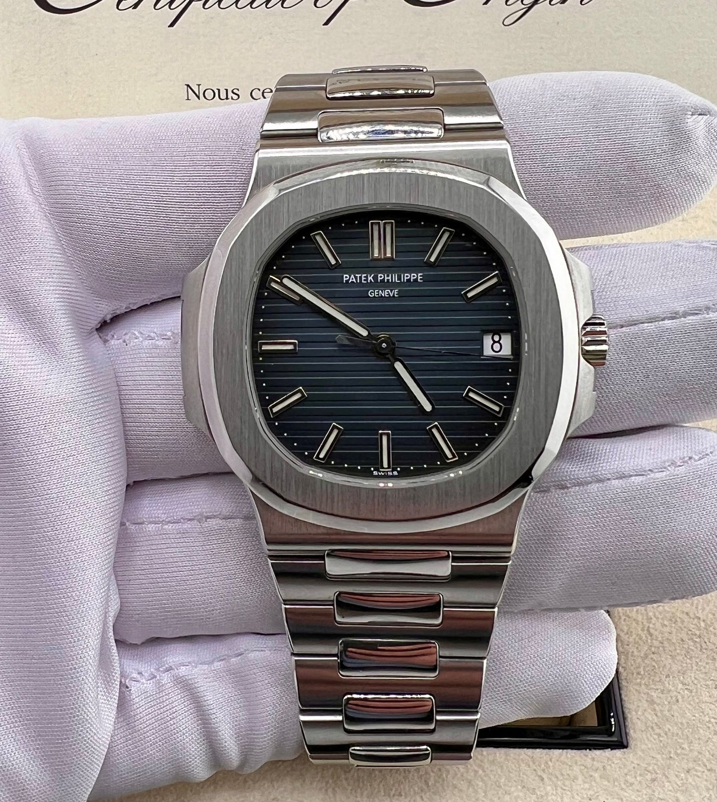 Patek Philippe Nautilus 5711/1A 2007 Full Set First Serie (Francia) cal 315