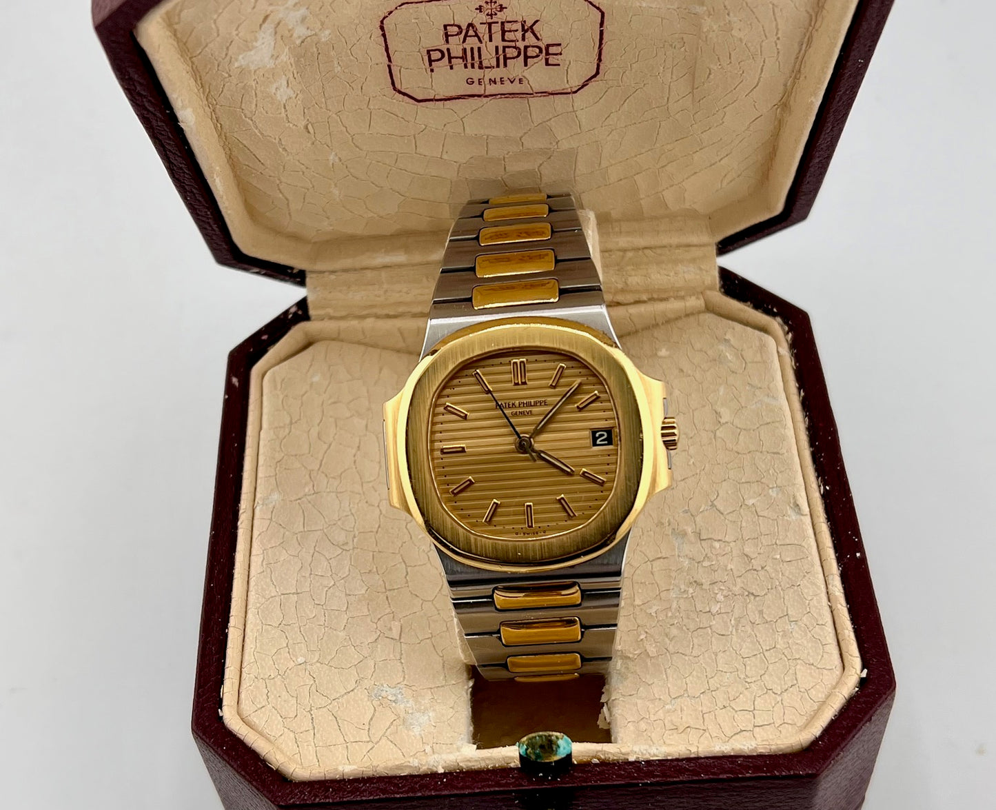 Patek Philippe Nautilus 3800 Champagne Dial No Paper Patek