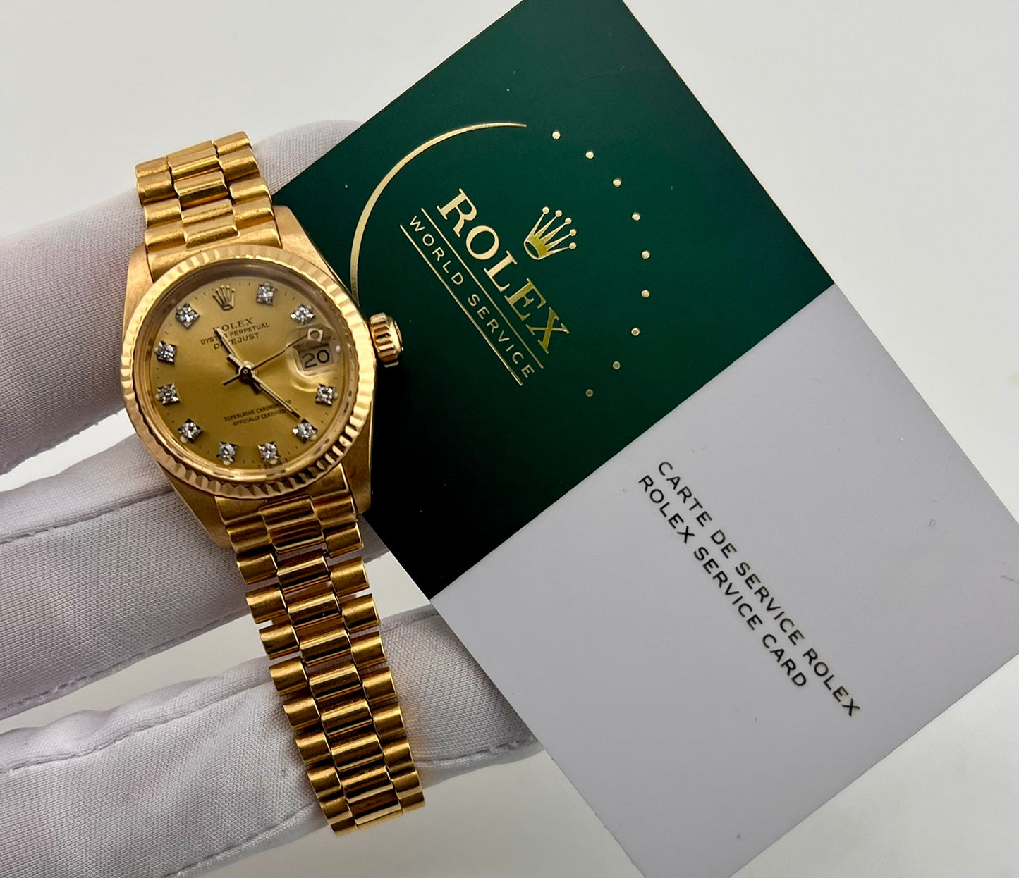 Rolex Lady-Datejust 6917/8 president 26mm 1981 Service Rolex 8/2024