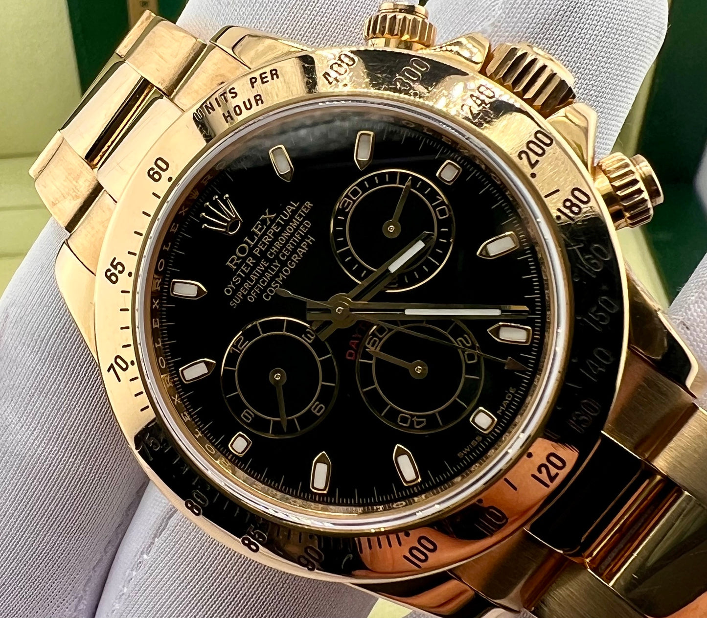 Rolex Daytona 116528 Black Dial 2008 Full Set (Germania)