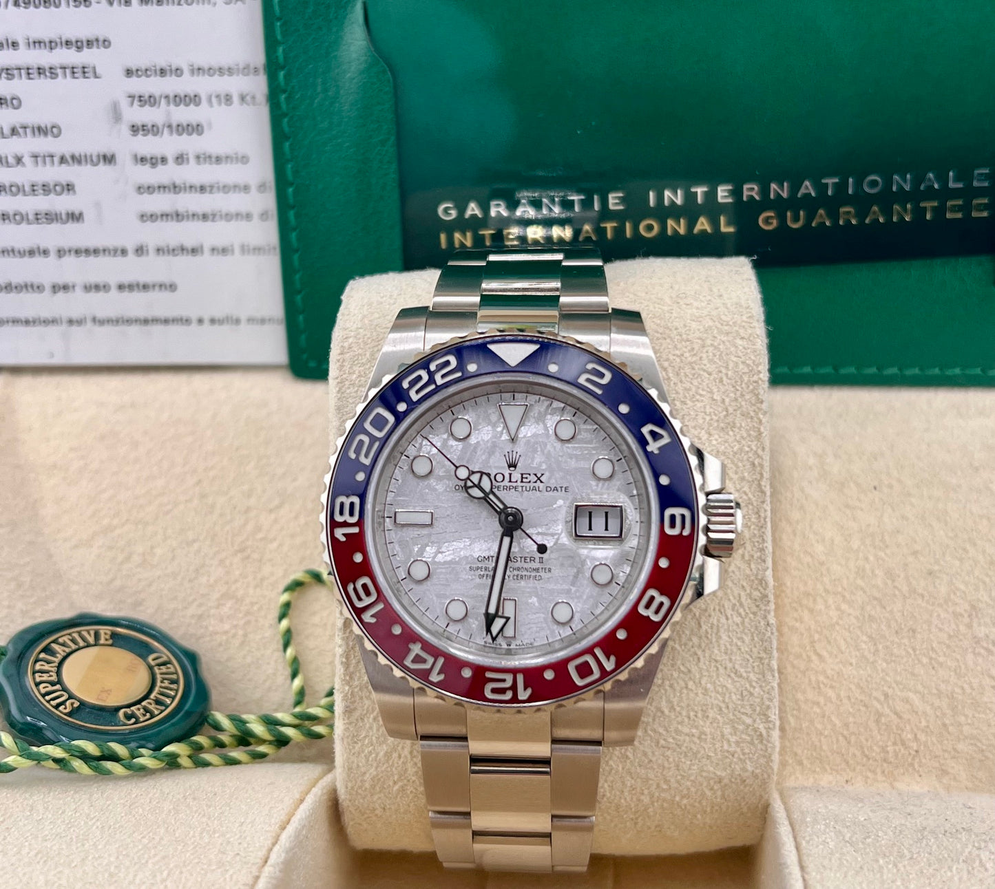 Rolex GMT-Master II 126719BLRO ''Meteorite'' Dial 2021