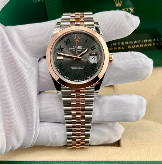 Rolex Datejust 41mm 126301 Wimbeldon Jubilèe 2025 new
