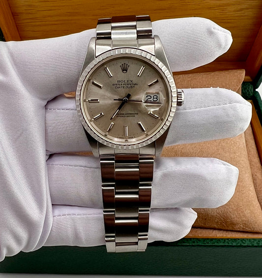 Rolex Datejust 36mm 16220 Oyster 1989 only watch