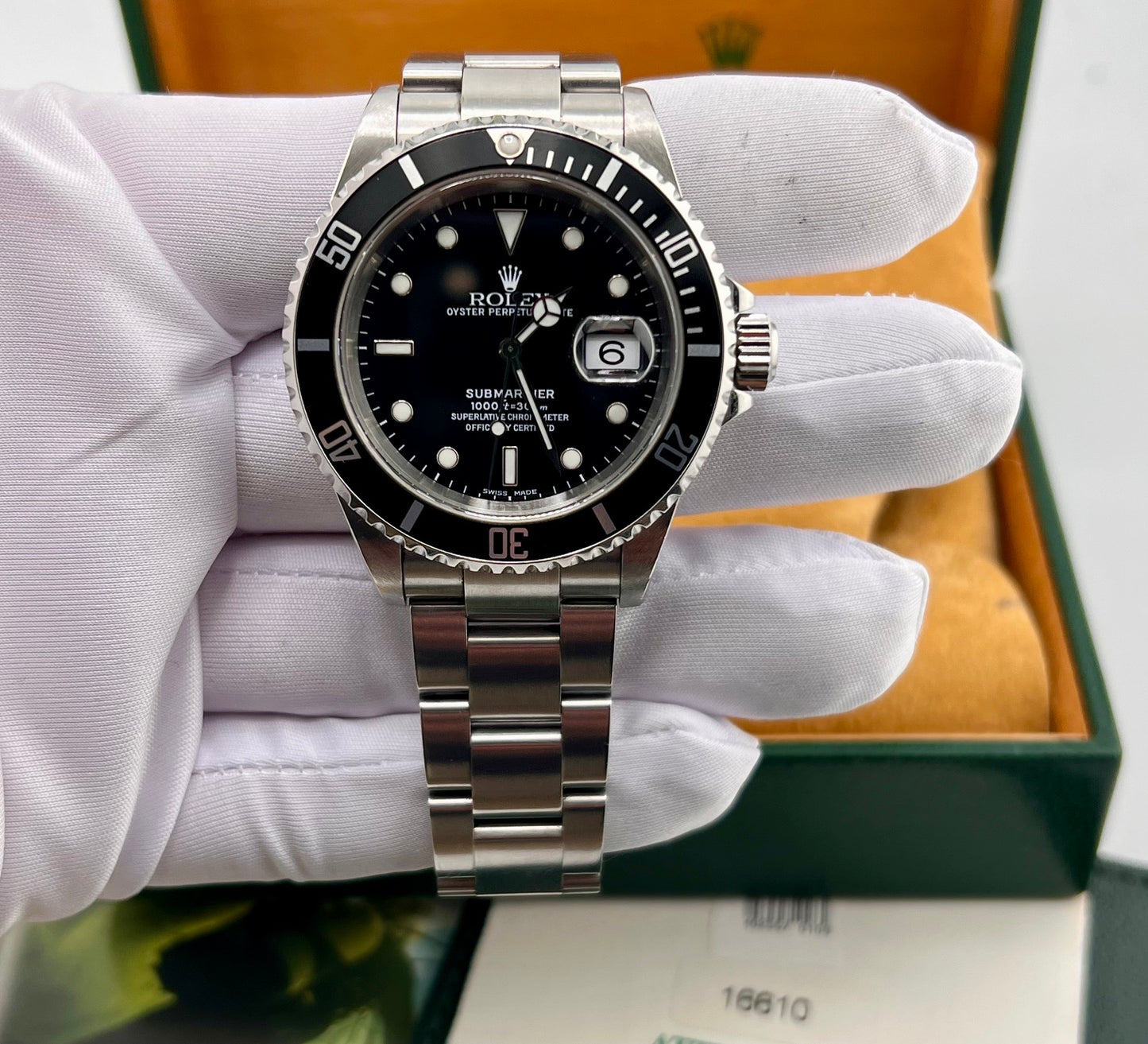 Rolex Submariner Date 16610 2001 Box&Paper (Portogallo)