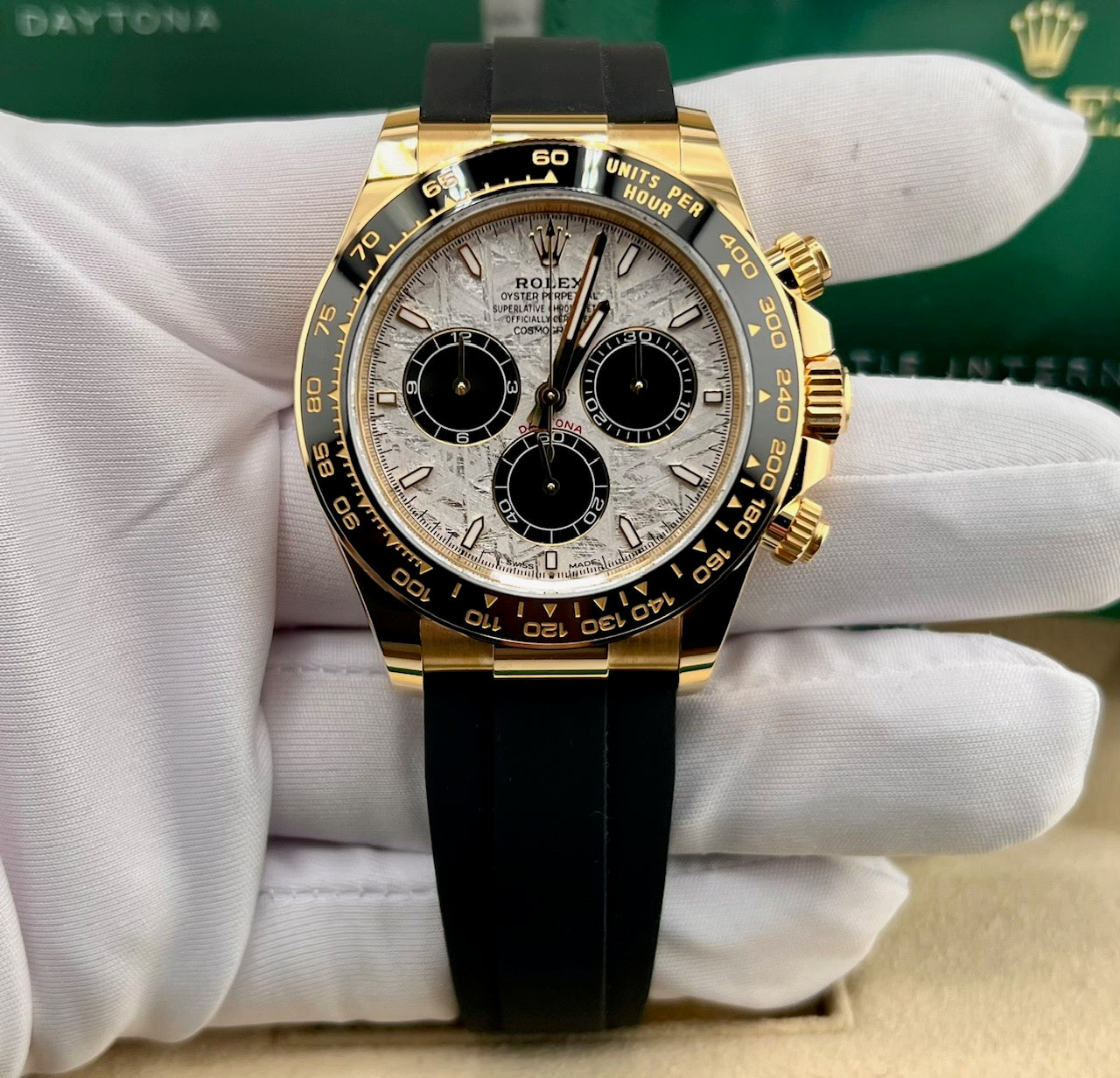 Rolex Daytona 126518LN ''Meteorite'' Dial 2025 Full Set like new