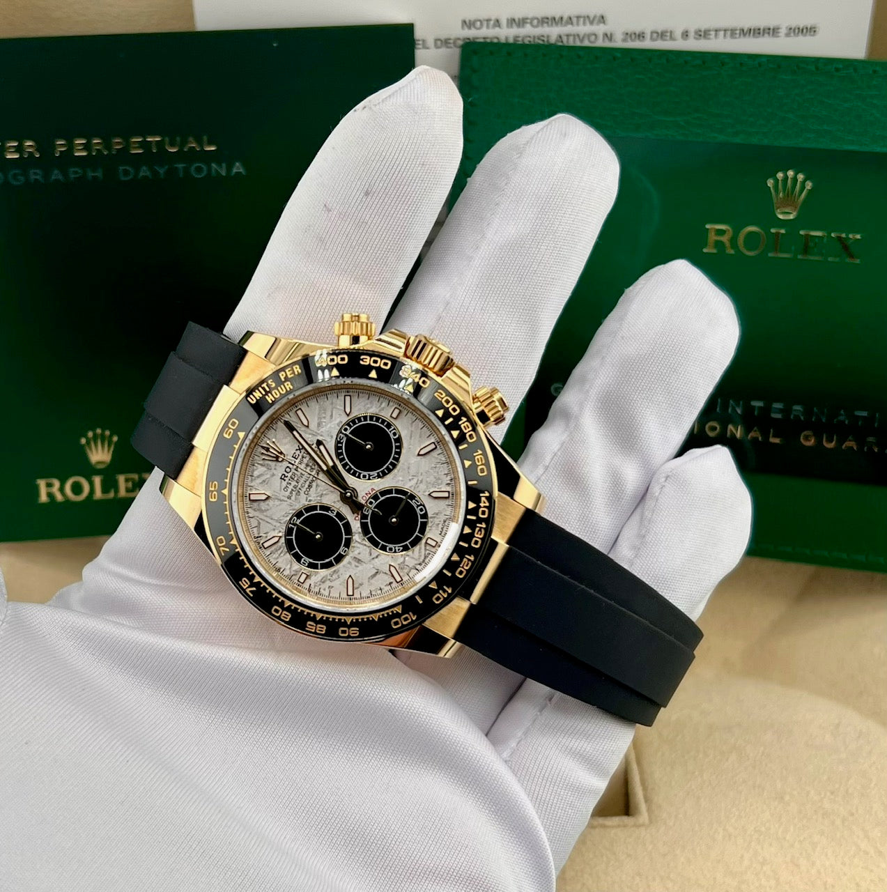 Rolex Daytona 126518LN ''Meteorite'' Dial 2025 Full Set like new