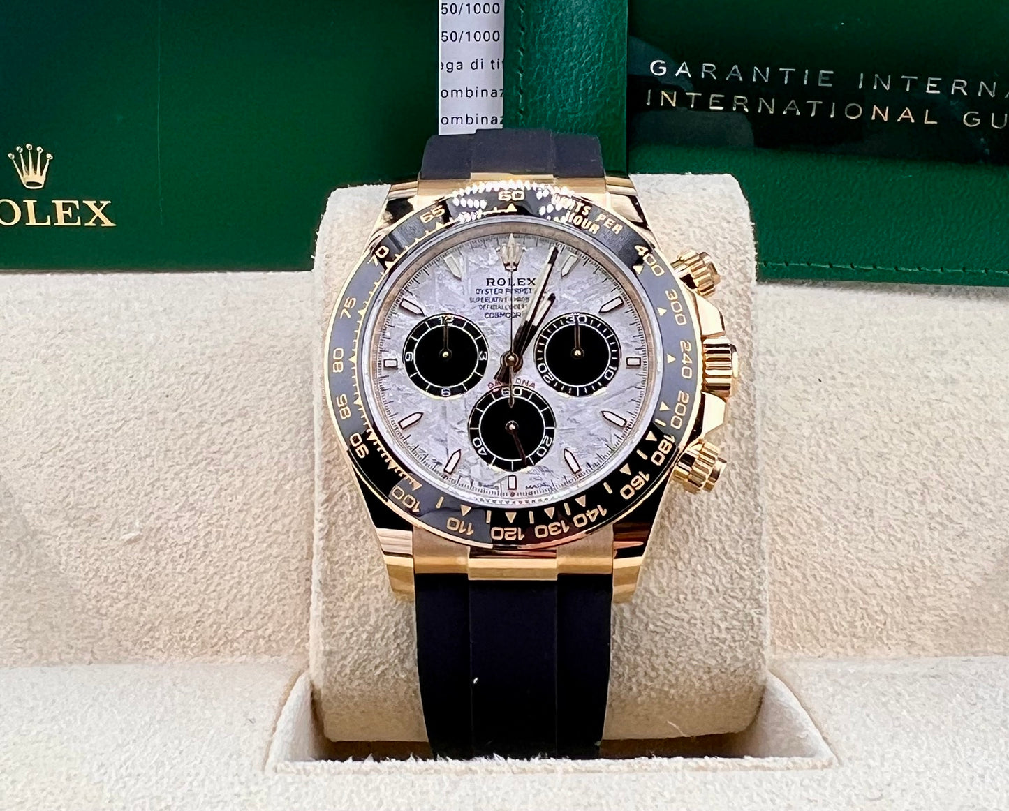 Rolex Daytona 126518LN ''Meteorite'' Dial 2025 Full Set like new