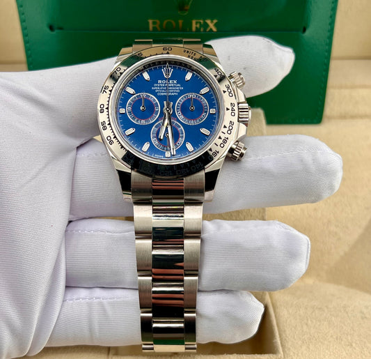 Rolex Daytona 116509 Blue Dial 2022 full set