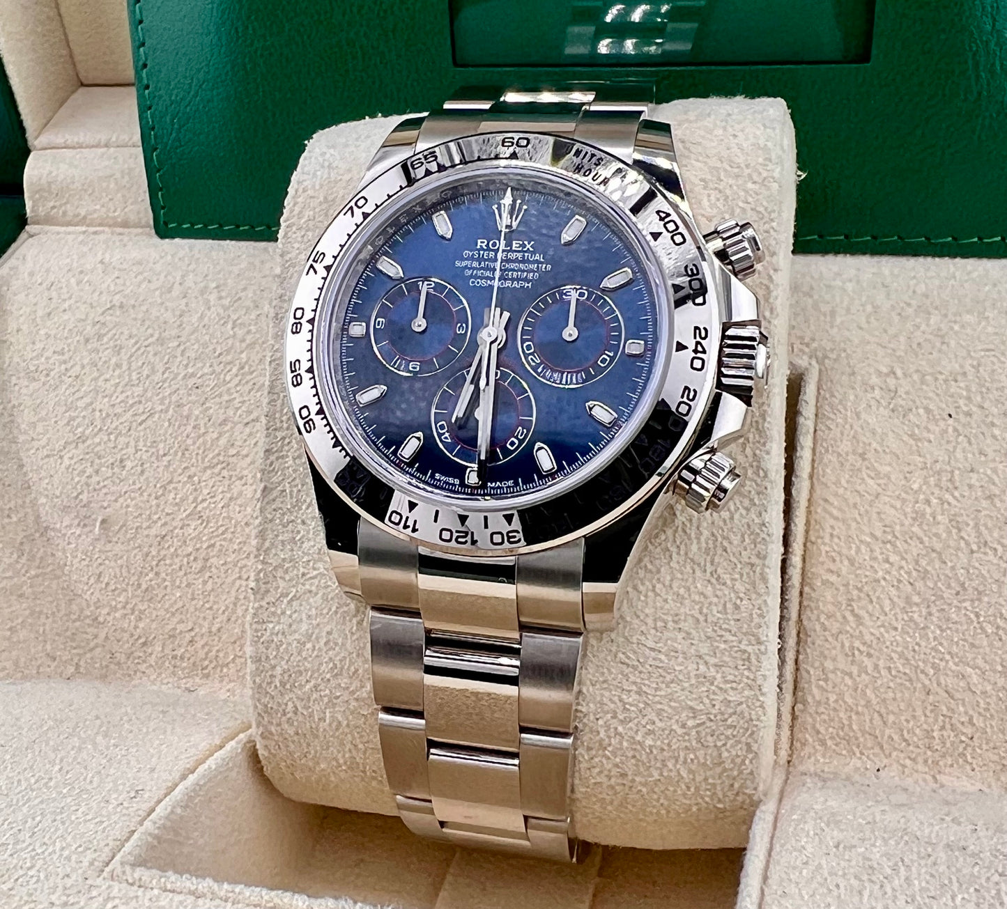 Rolex Daytona 116509 Blue Dial 2022 full set