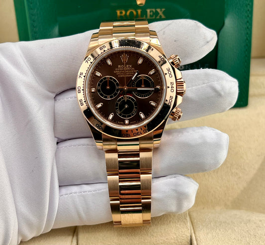Rolex Daytona 116505 Chocolate 2023 full set