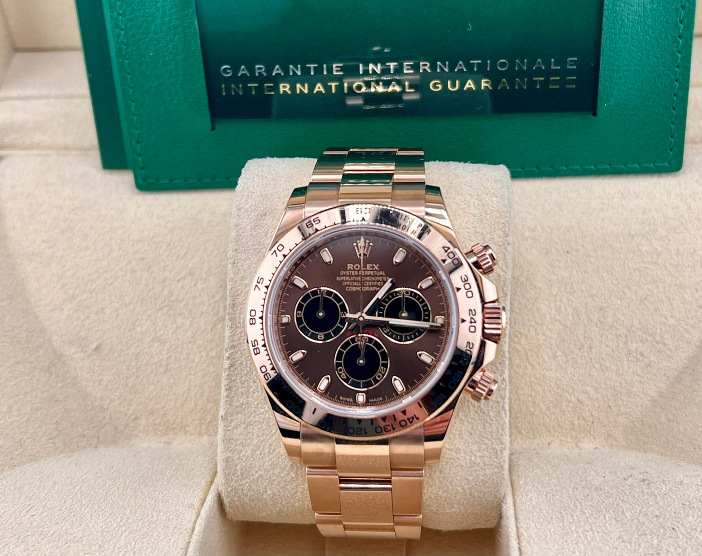 Rolex Daytona 116505 Chocolate 2023 full set