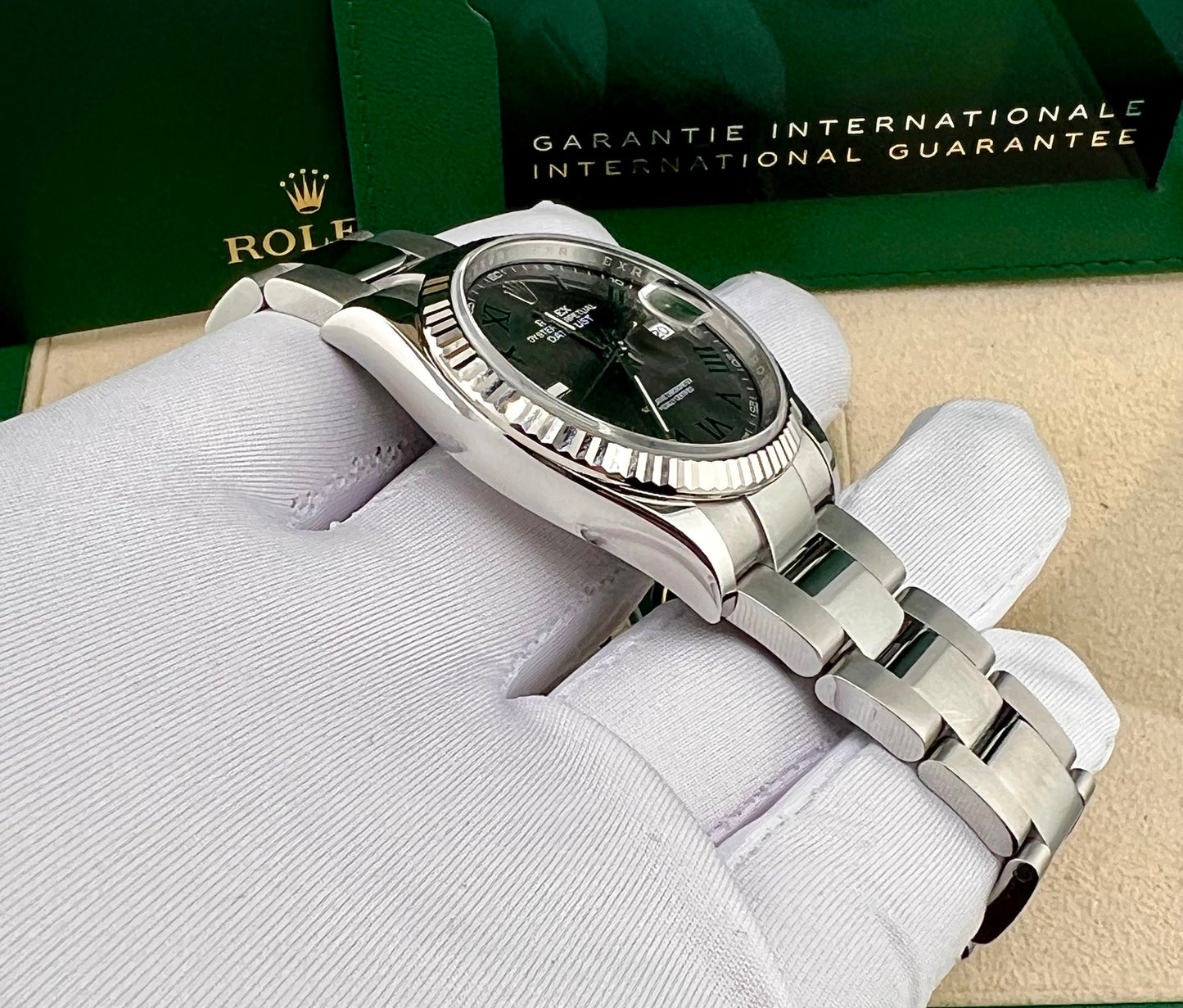 Rolex Datejust 36mm 126234 Wimbledon Oyster 2025 like new