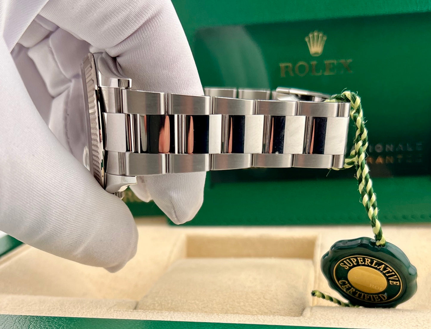 Rolex Datejust 36mm 126234 Wimbledon Oyster 2025 like new
