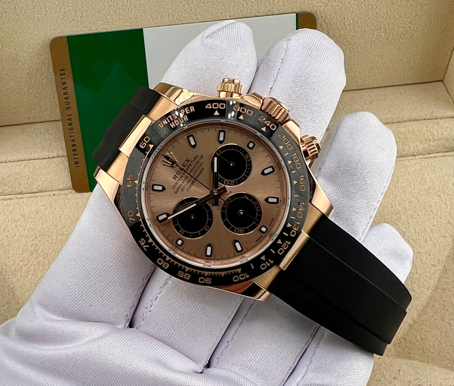 Rolex Daytona 116515LN Oysterflex 2017 Singapore