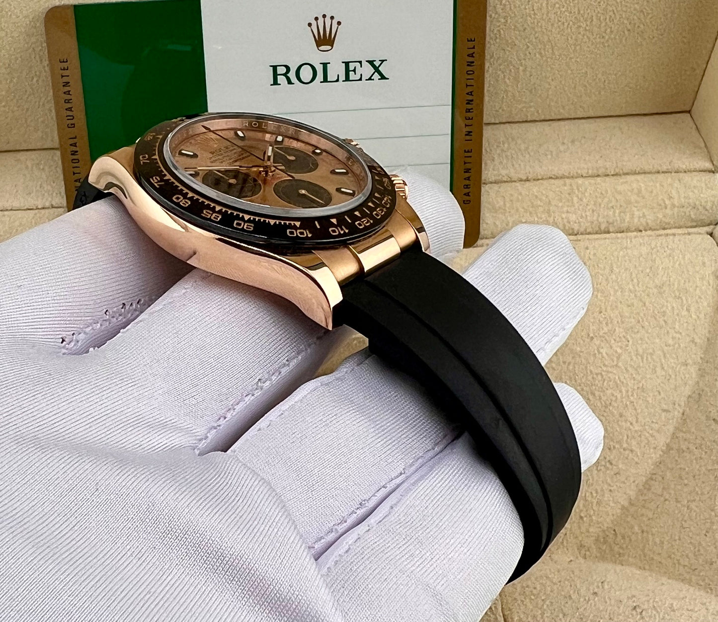 Rolex Daytona 116515LN Oysterflex 2017 Singapore
