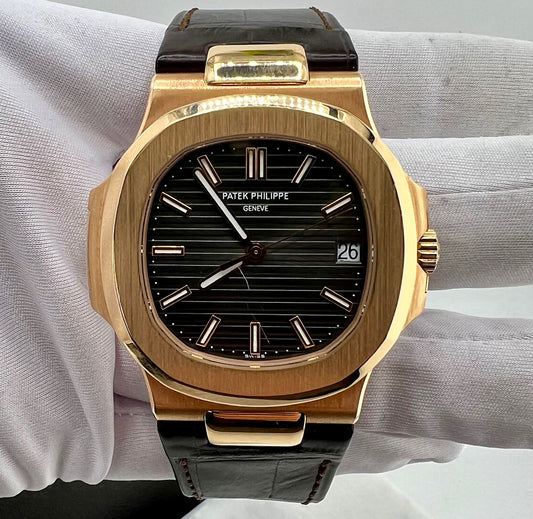 Patek Philippe Nautilus 5711R-001 Rose Gold only watch 2009