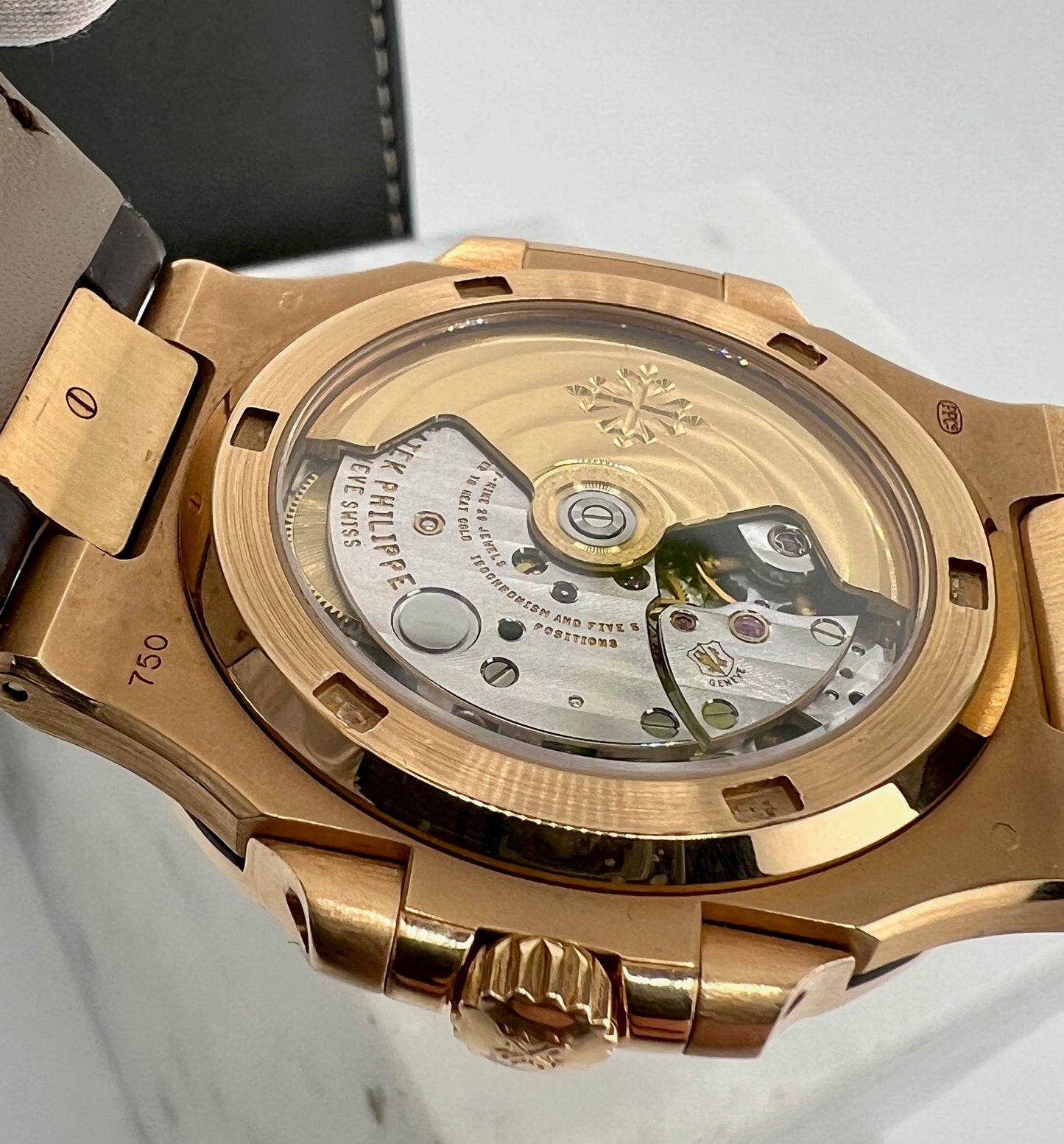 Patek Philippe Nautilus 5711R-001 Rose Gold only watch 2009