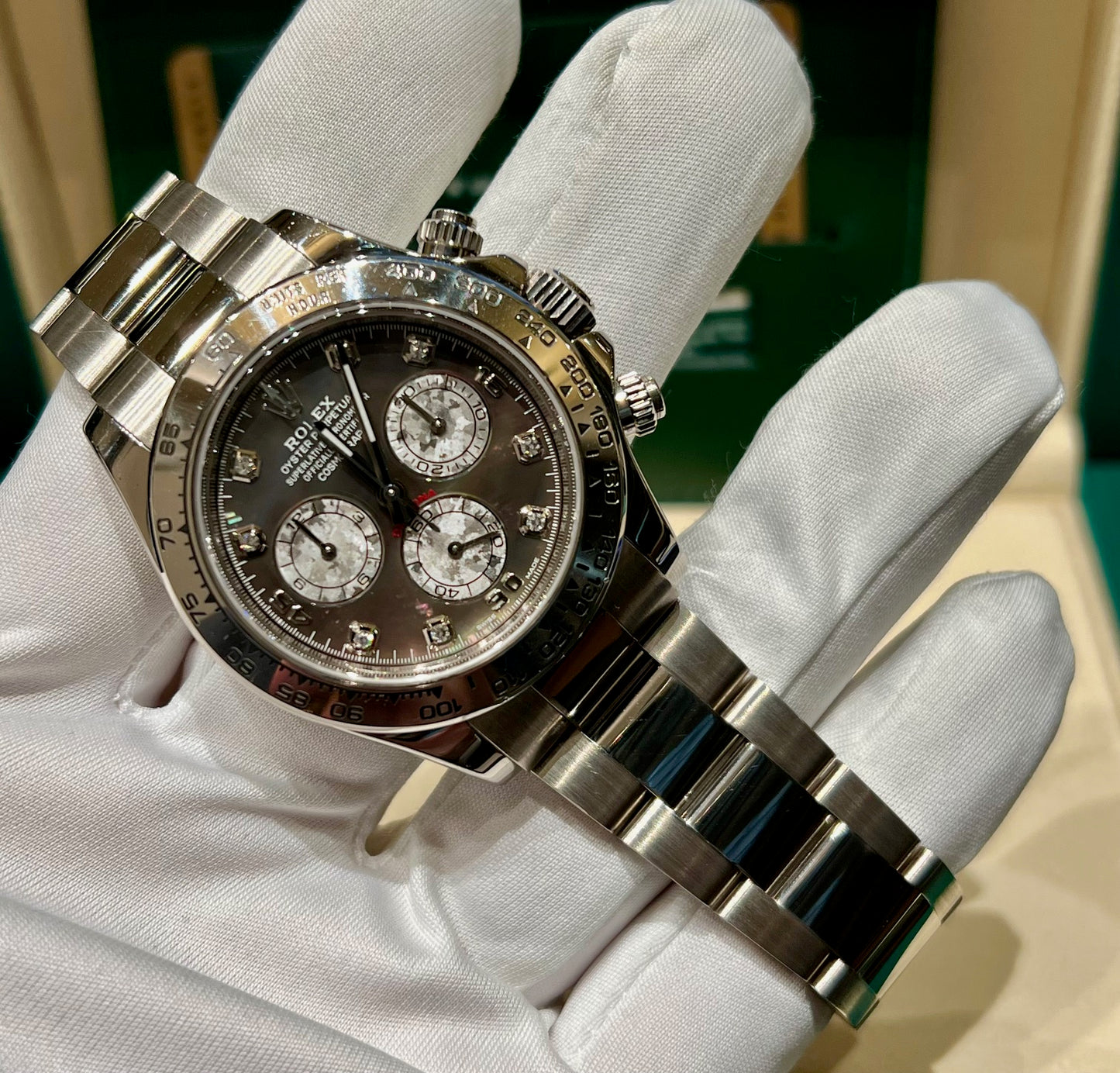 Rolex Daytona 116509 Crystal Dial 2014 Box&Paper