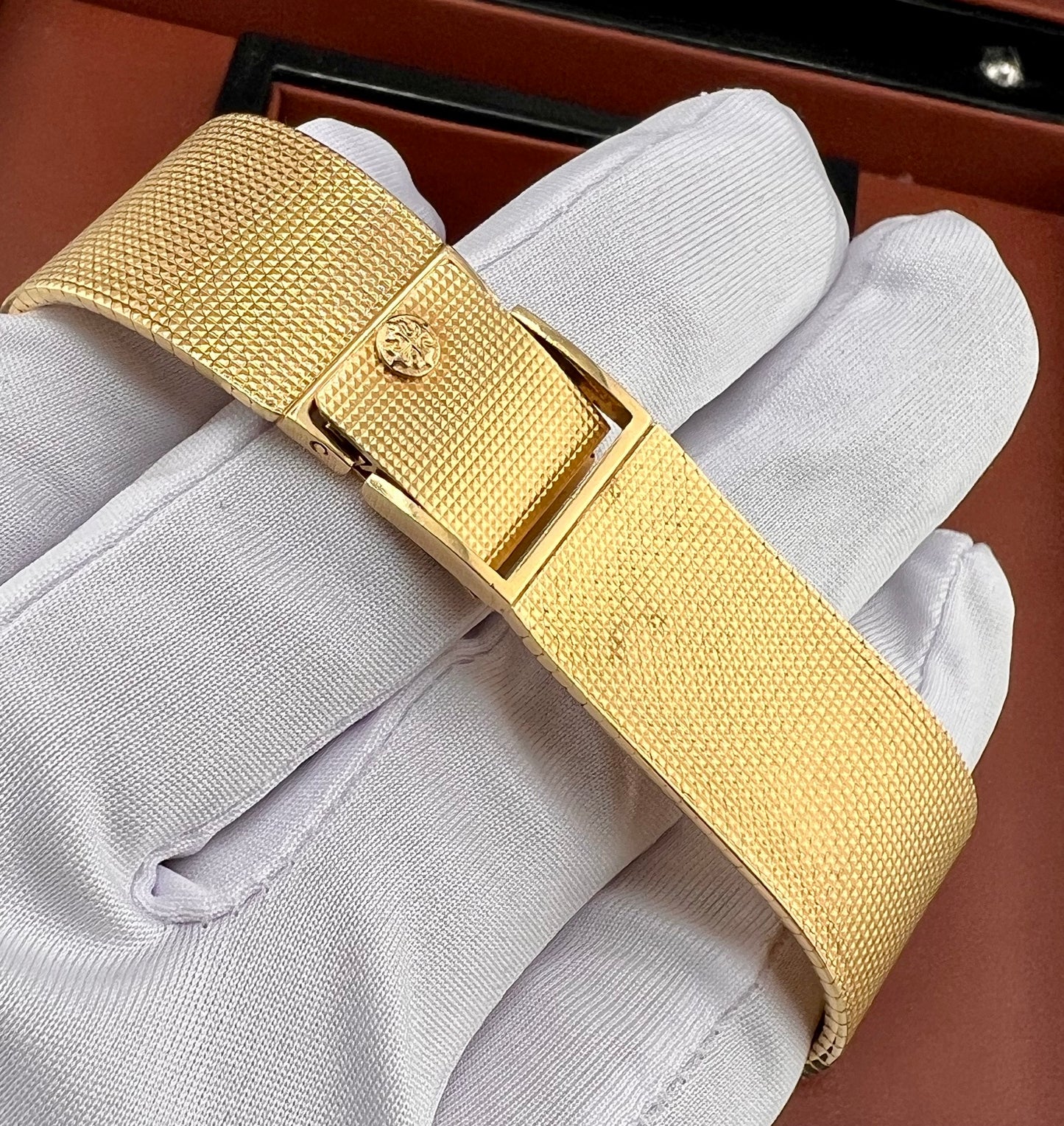 Patek Philippe Golden Ellipse jumbo Dial guilloché 3739/1