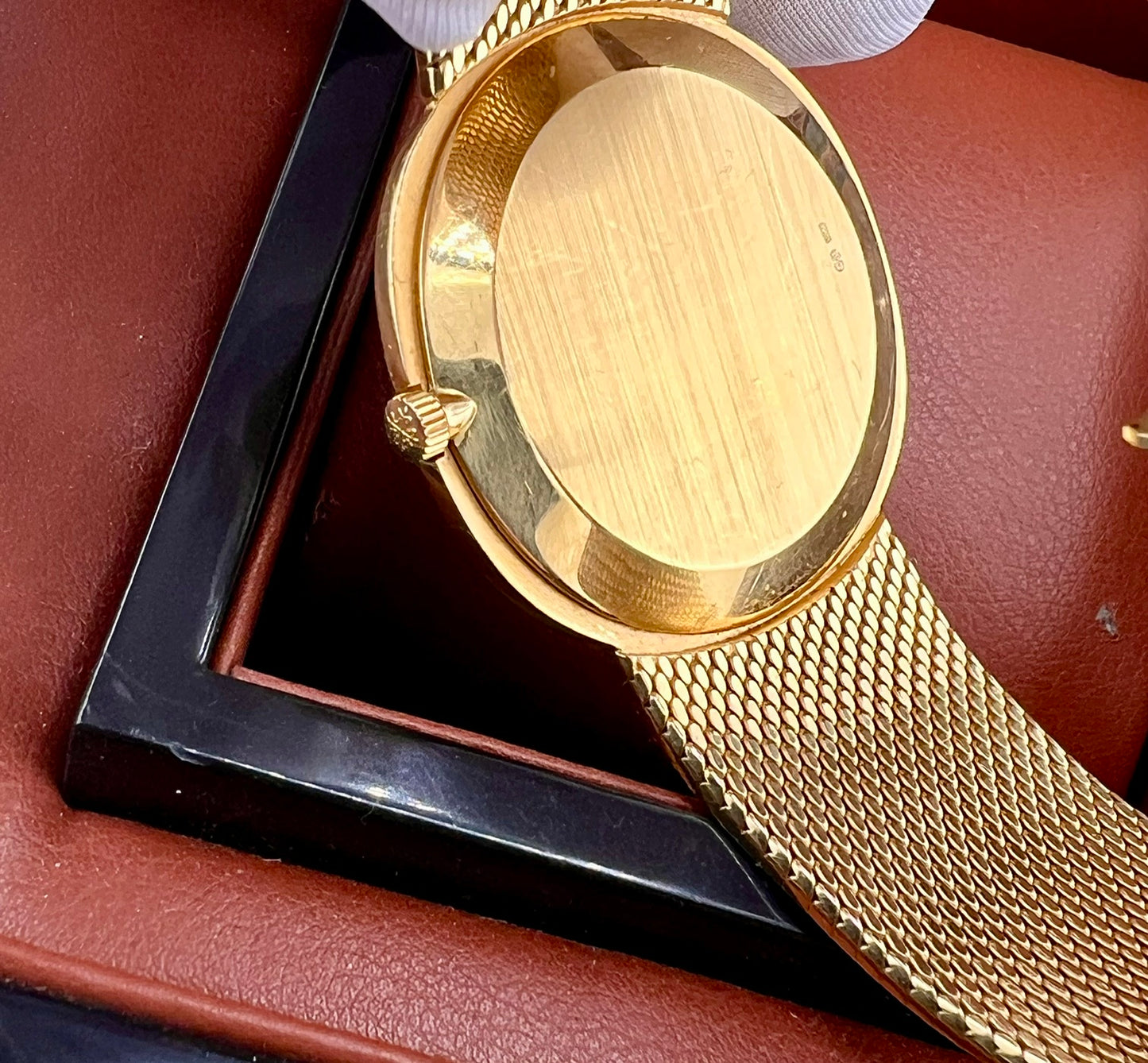 Patek Philippe Golden Ellipse jumbo Dial guilloché 3739/1