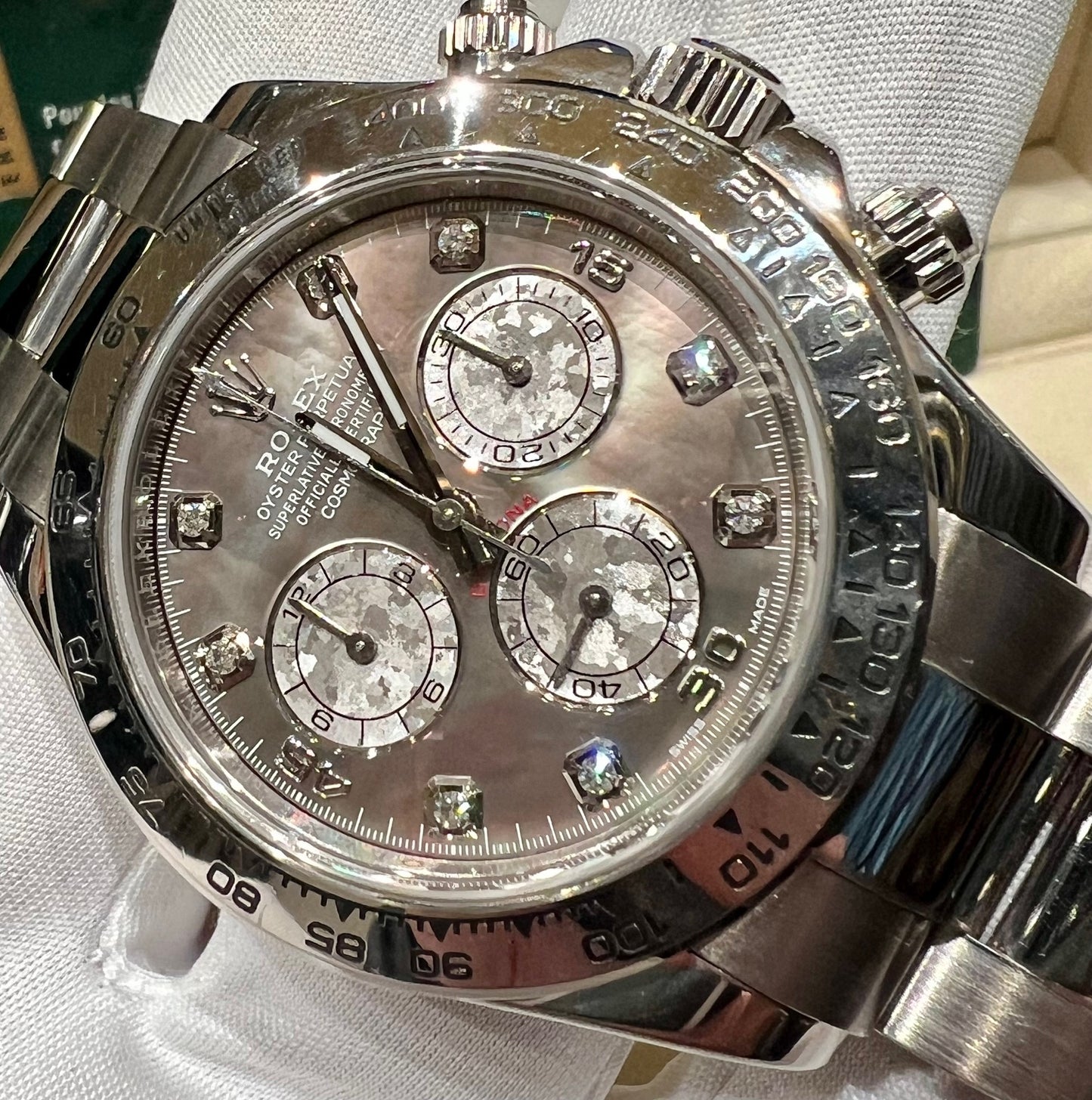 Rolex Daytona 116509 Crystal Dial 2014 Box&Paper