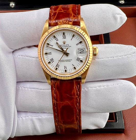 Rolex Datejust 31mm 68278 Boy Paper Rolex No Box 1986 Ita