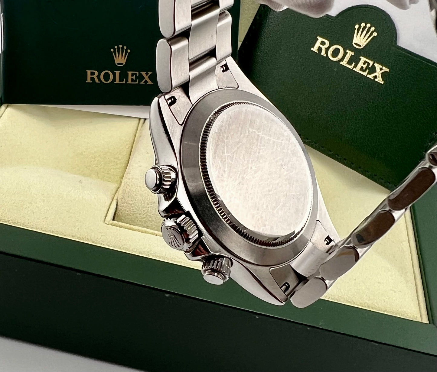 Rolex Daytona 116520 Black Dial 2006 (Spagna) full set 40mm