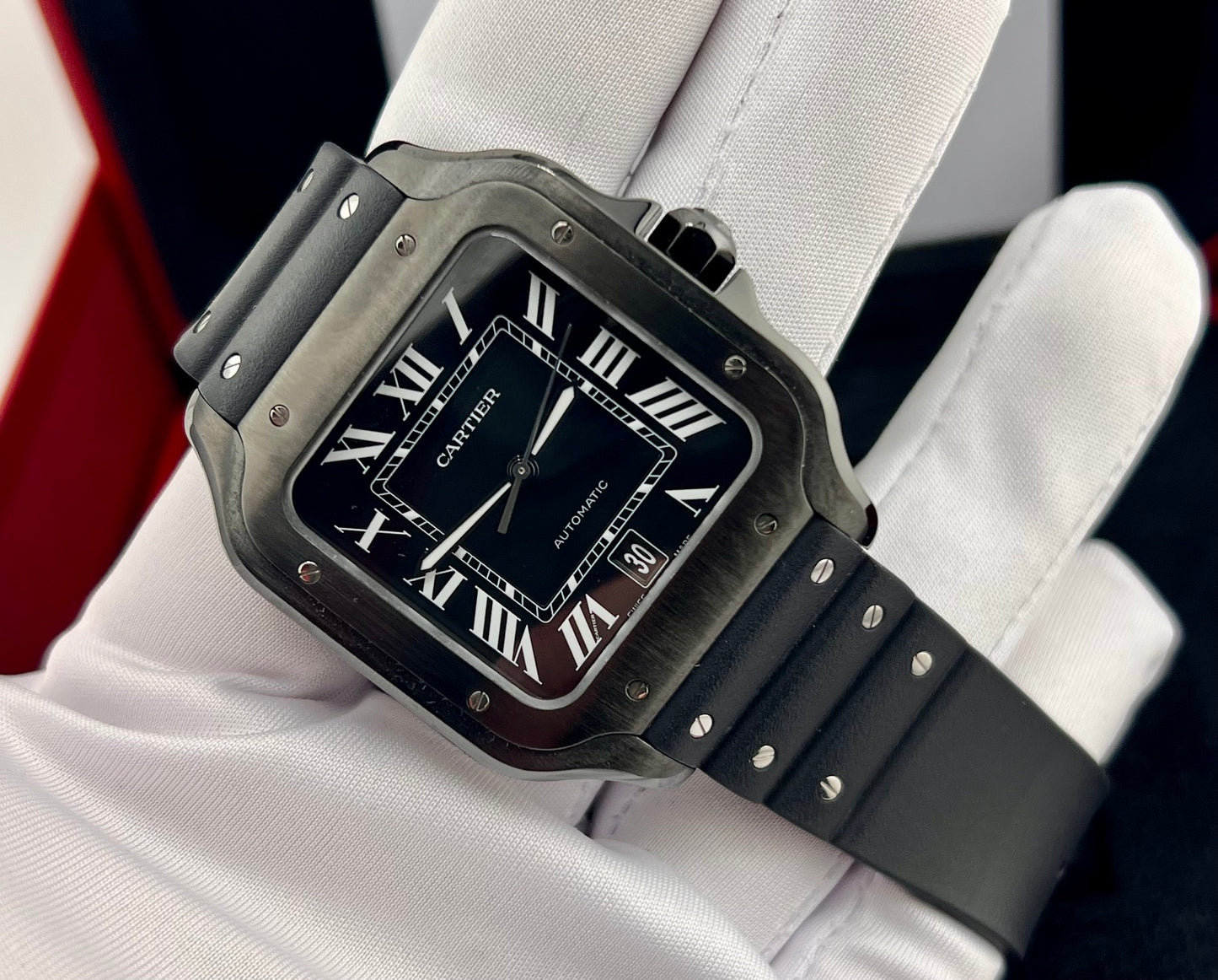 Cartier Santos De Cartier WSSA0039 Black 2024 like new