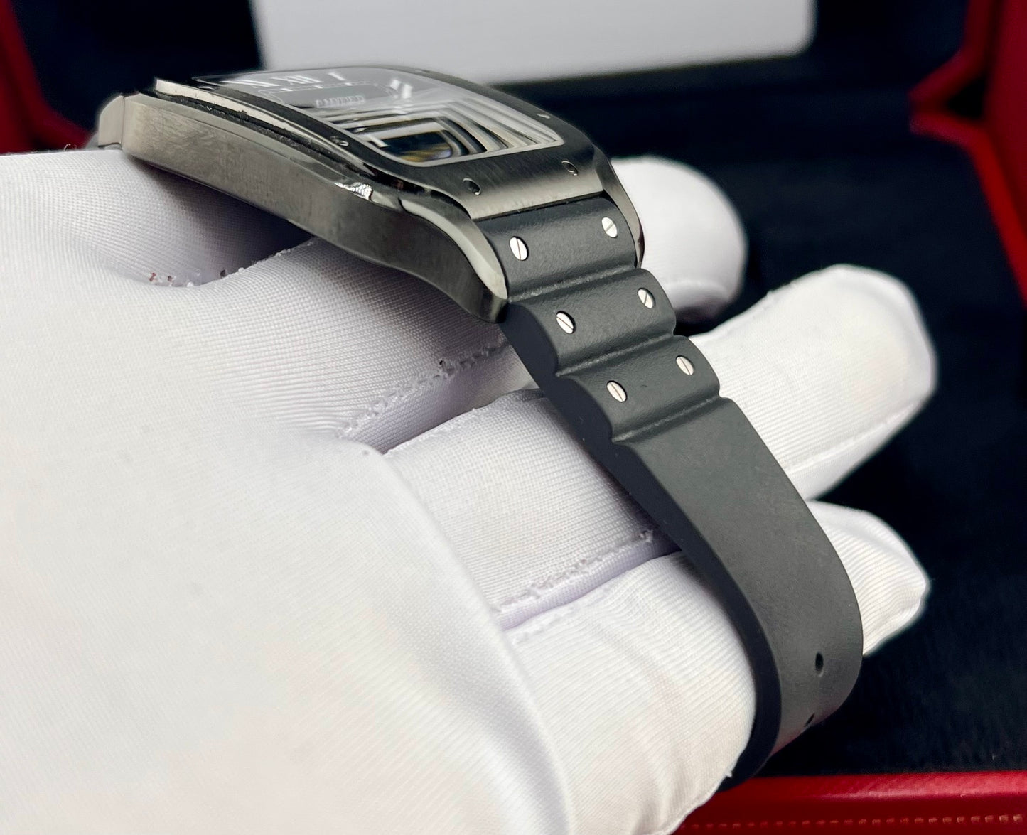 Cartier Santos De Cartier WSSA0039 Black 2024 like new