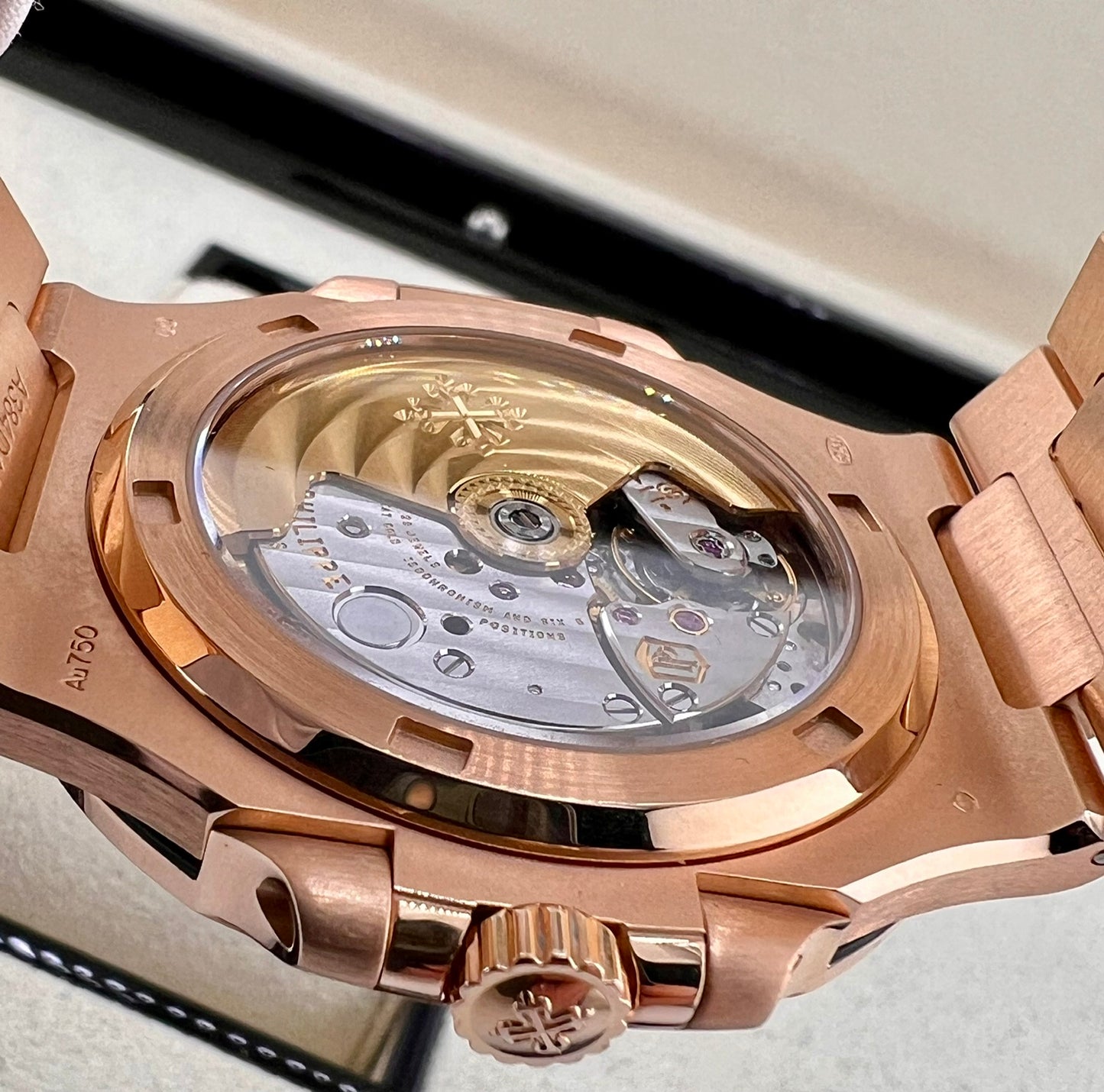 Patek Philippe Nautilus 5711/1R Box&Paper chocolate 2016 (Italia) like new