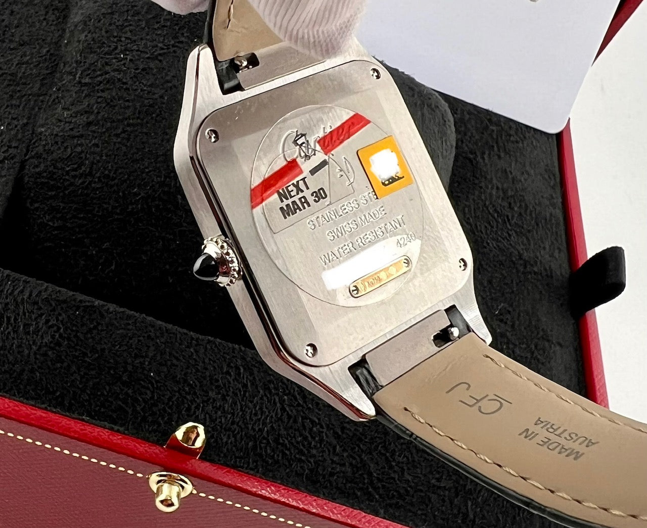 Cartier Dumont W2SA0046 new 2026 Quartz 43.5x31.4mm