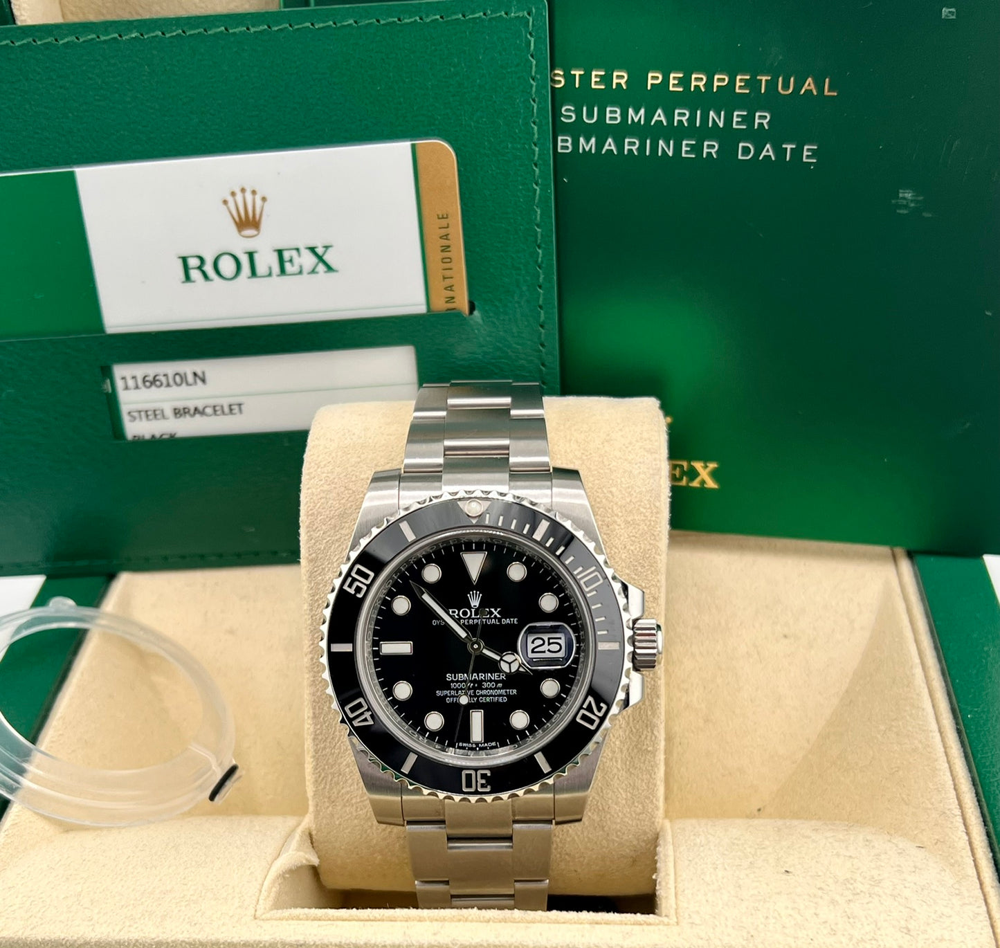 Rolex Submariner Date 116610LN Full Set 2016 40mm ITA