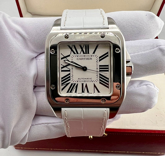 Cartier Santos 100 Xl 2656 Full Set 2007