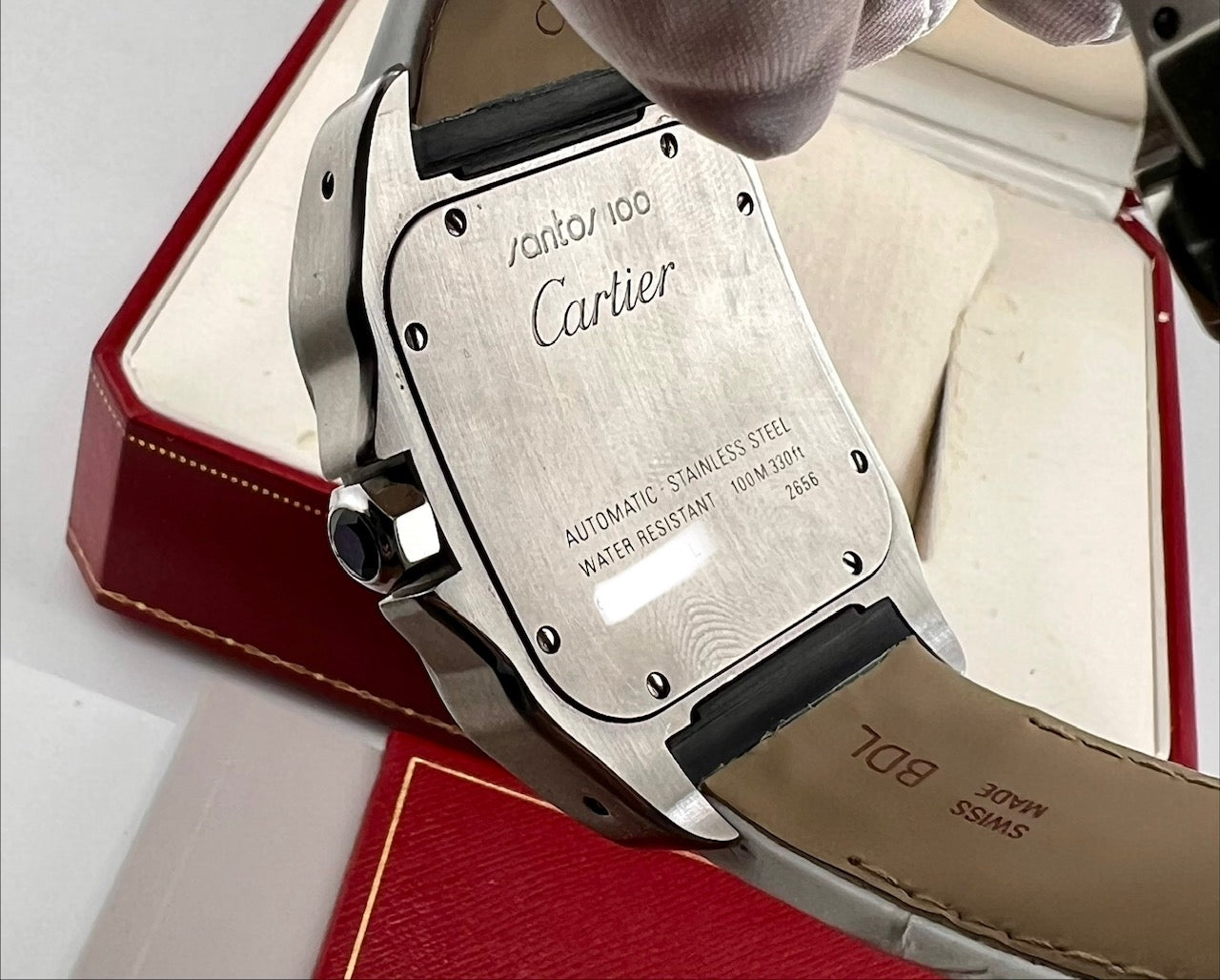 Cartier Santos 100 Xl 2656 Full Set 2007