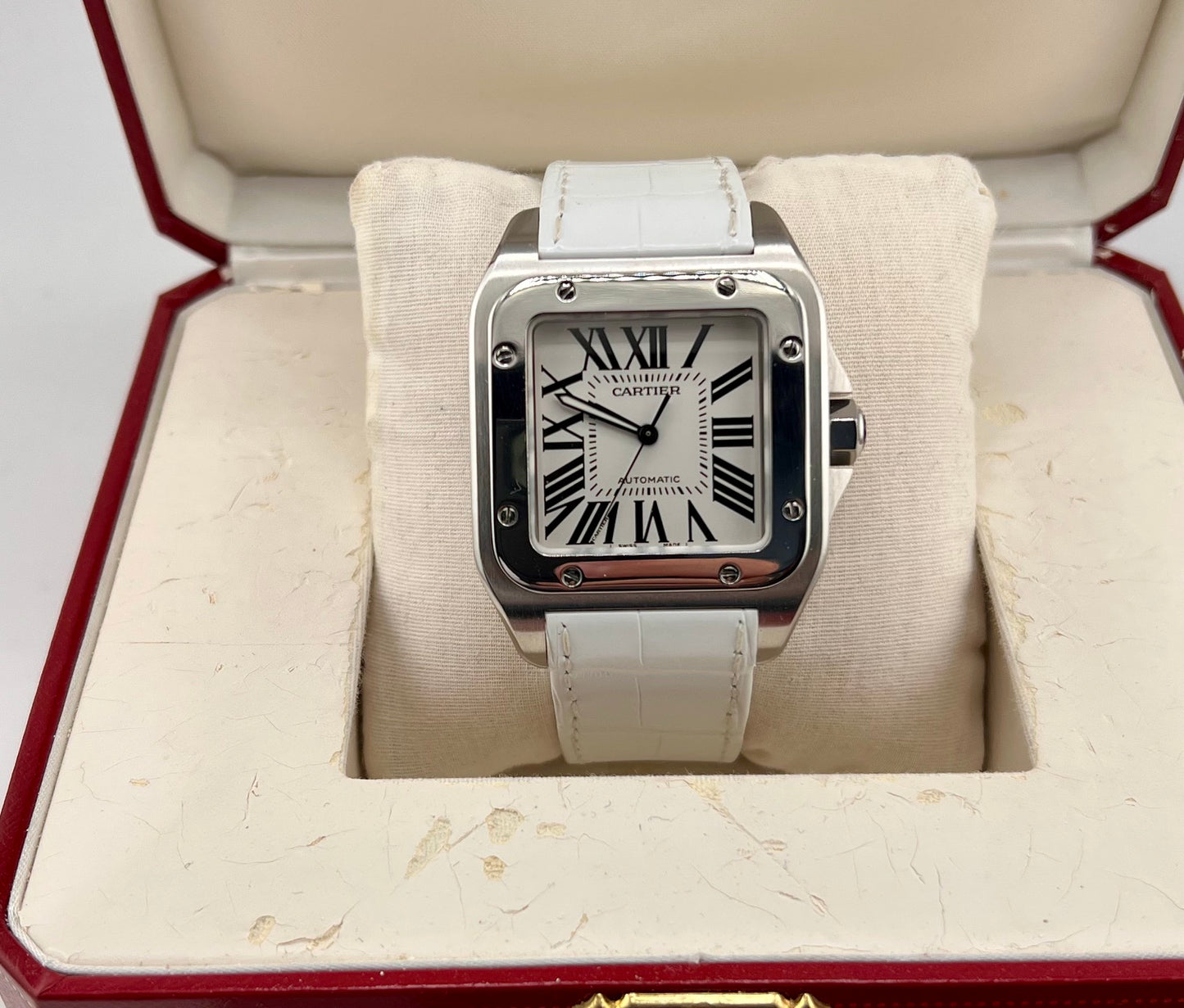 Cartier Santos 100 Xl 2656 Full Set 2007