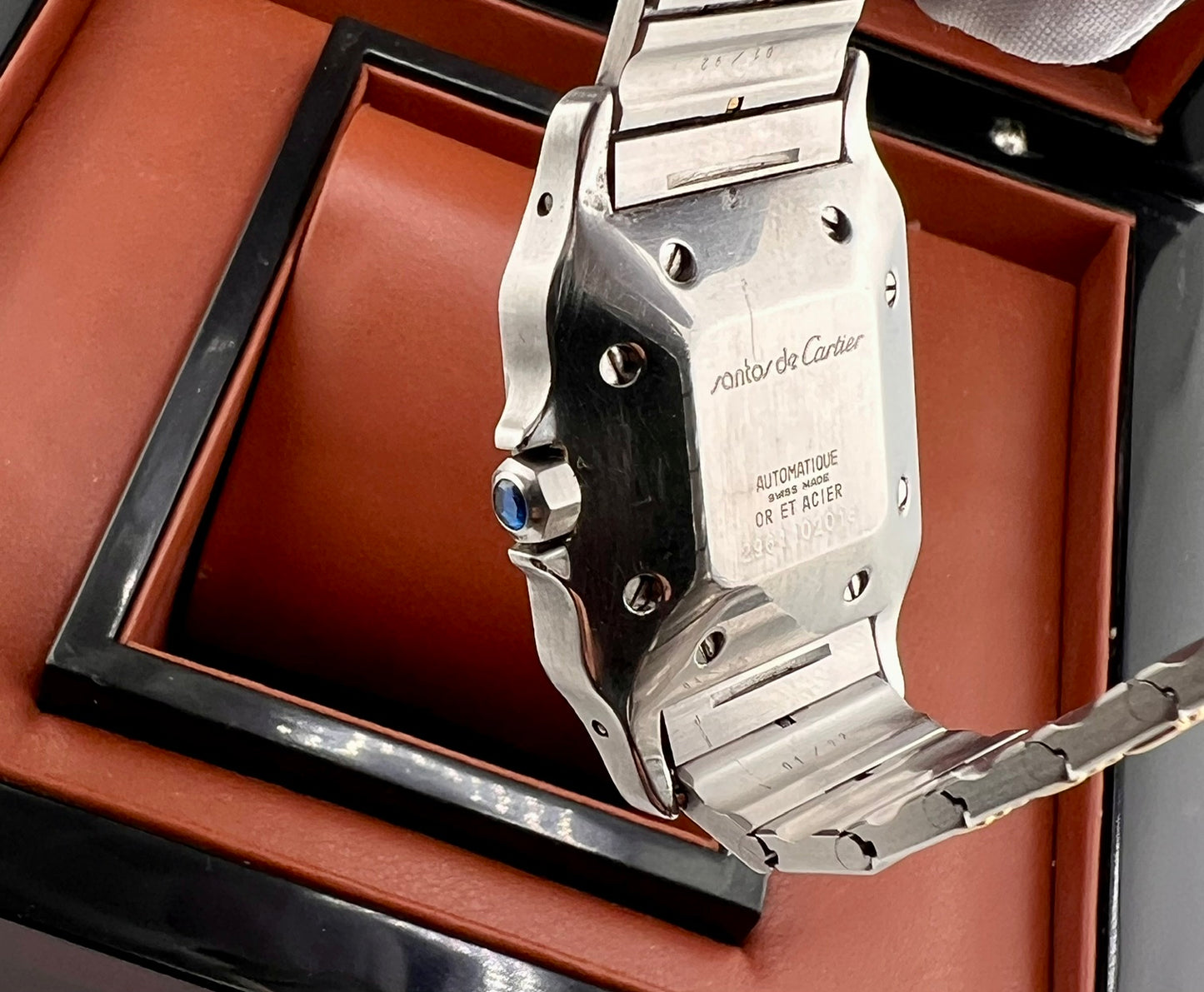 Cartier Santos Carree 2961 only watch 29X41mm Automatic