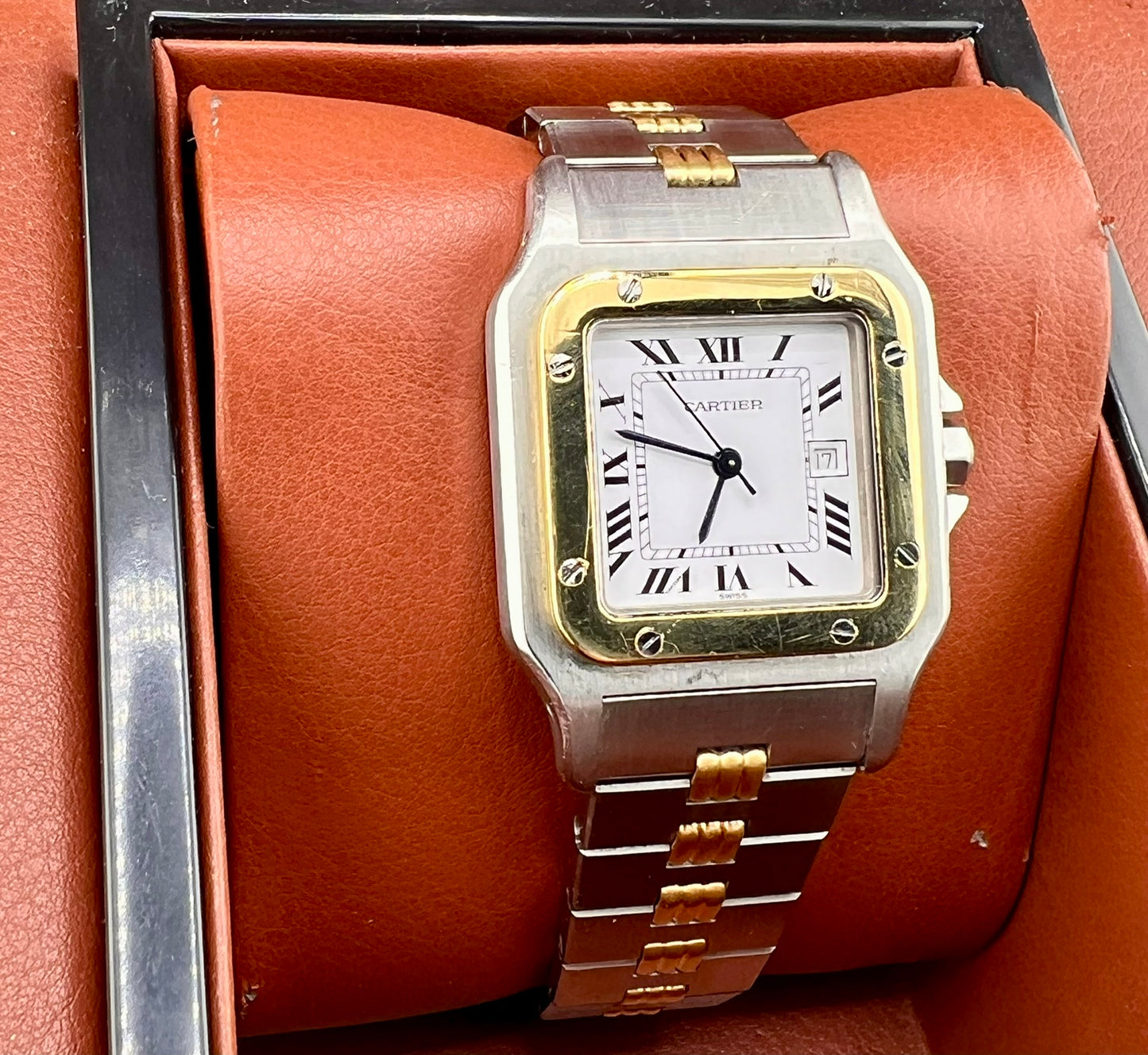 Cartier Santos Carree 2961 only watch 29X41mm Automatic