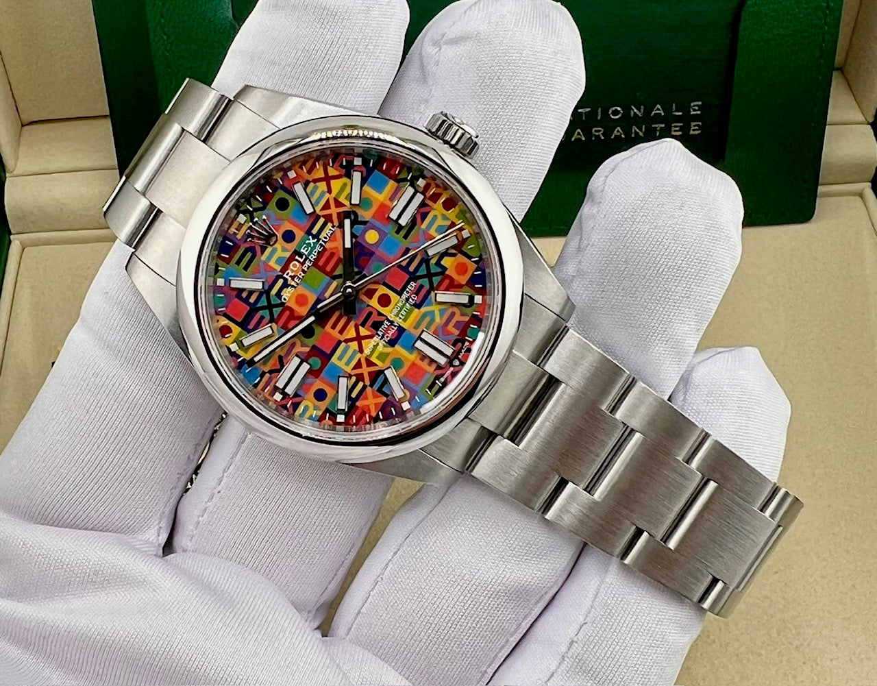 Rolex Oyster Perpetual 134300 ''Boetti'' Jubilèe Motif Dial 2026 NEW 41mm