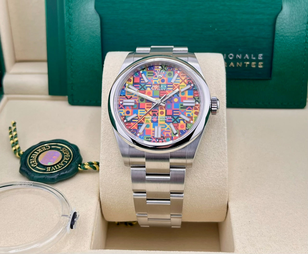 Rolex Oyster Perpetual 134300 ''Boetti'' Jubilèe Motif Dial 2026 NEW 41mm