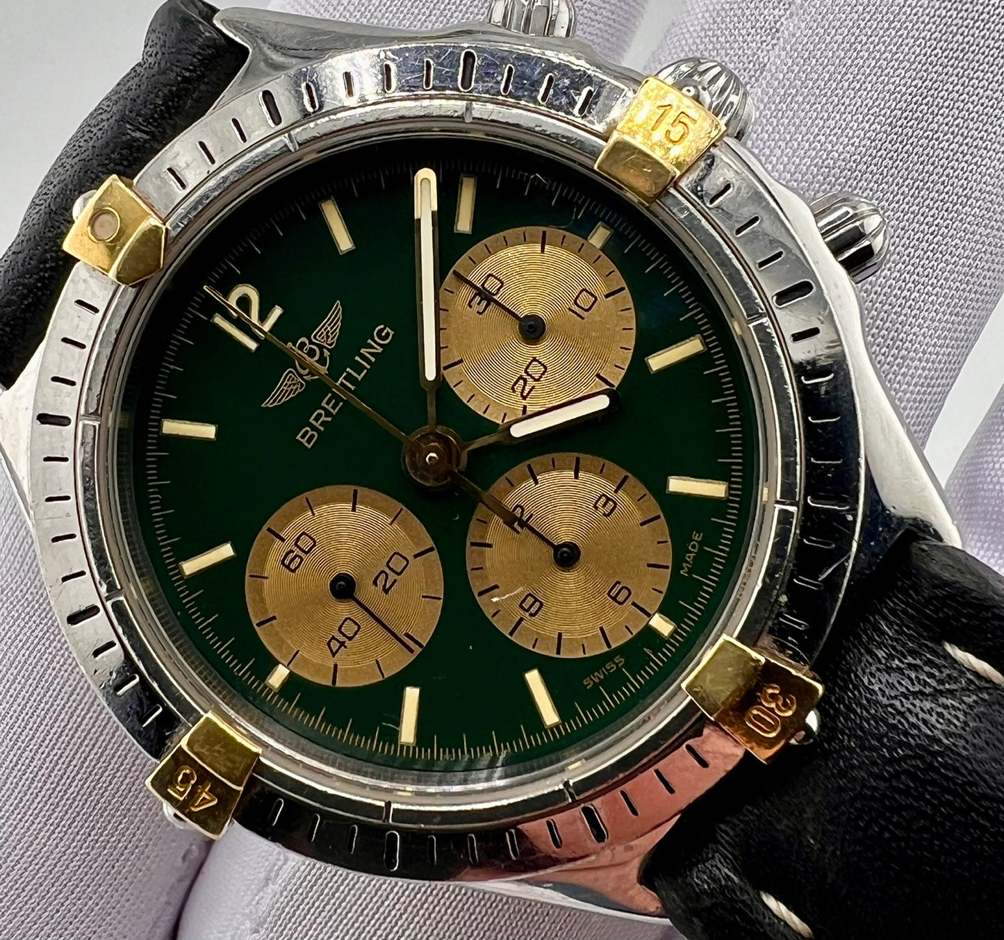 Breitling Callisto 80520.1 Green Dial Only Watch 36mm
