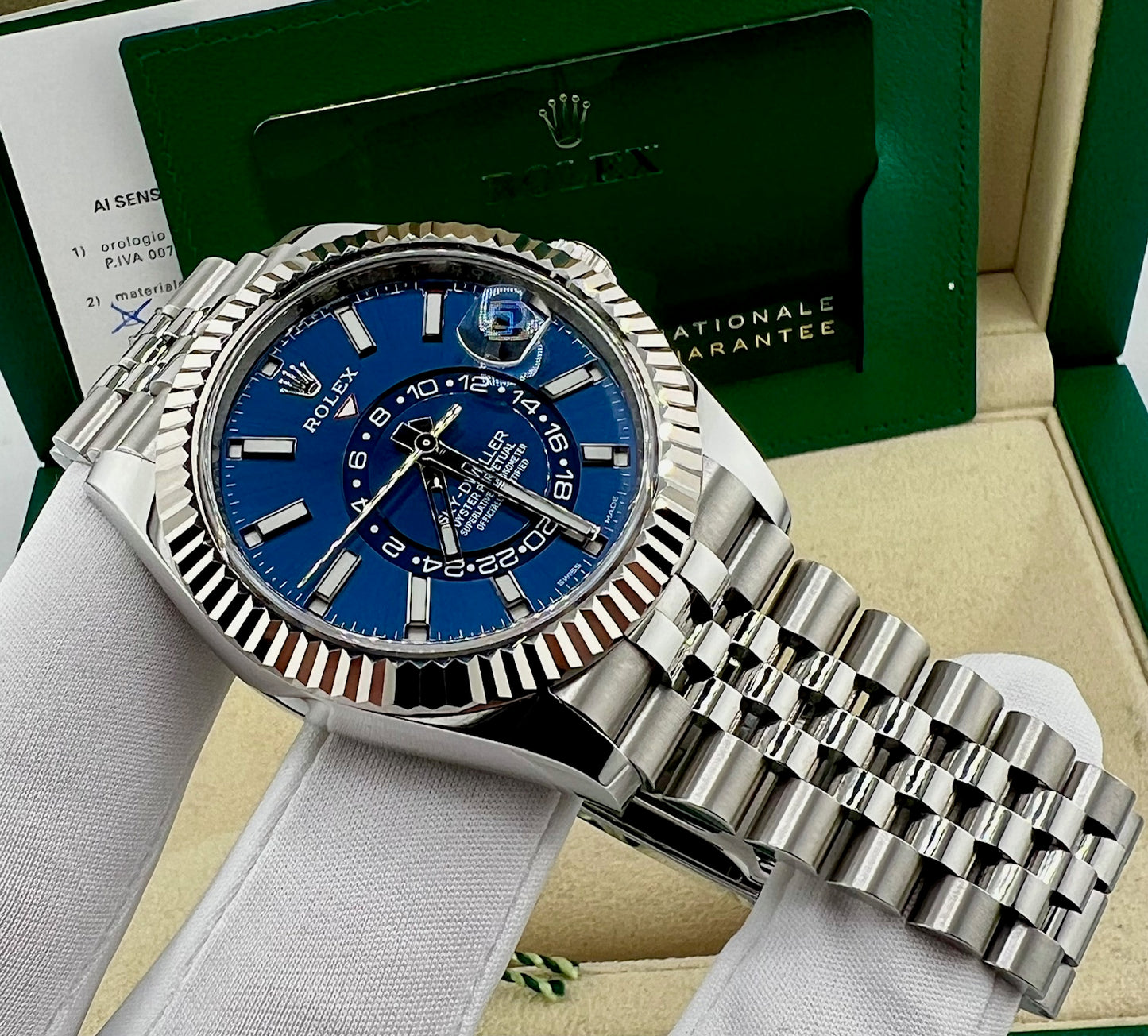 Rolex Sky-Dweller 326934 Blue Dial Jubilèe 2022