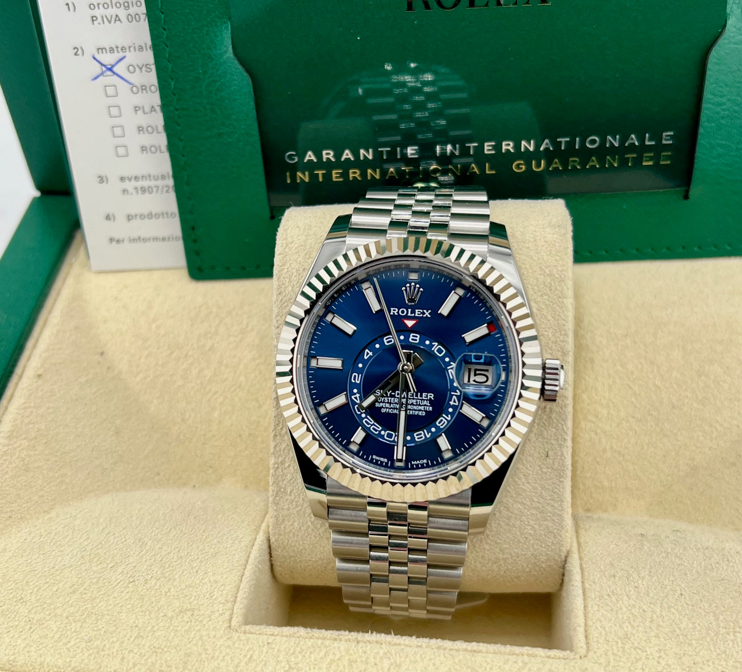 Rolex Sky-Dweller 326934 Blue Dial Jubilèe 2022