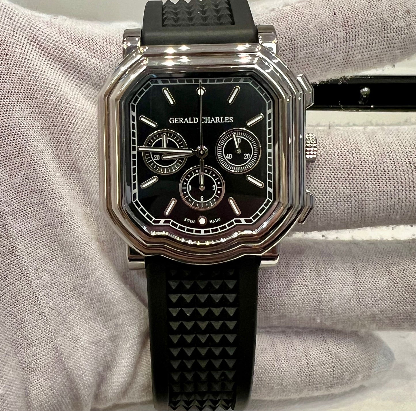 Gerald Charles Maestro 3.0 Chronograph Black NEW 2023