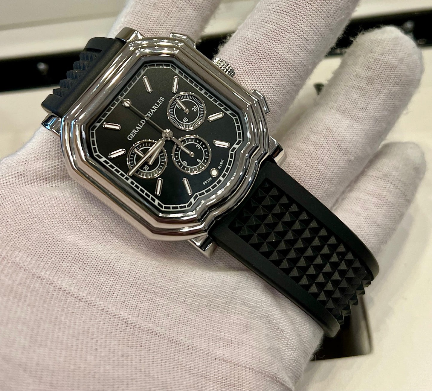 Gerald Charles Maestro 3.0 Chronograph Black NEW 2023