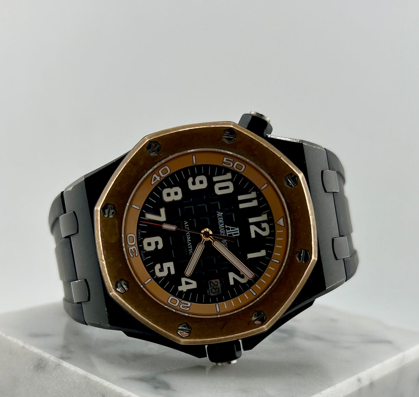 Audemars Piguet Royal Oak Offshore Scuba Bartorelli 15702AU solo orologio 125Th Royal Oak