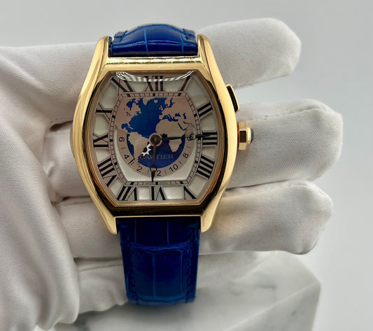 Cartier Tortue XL W1580049 Rose Gold 42X51mm