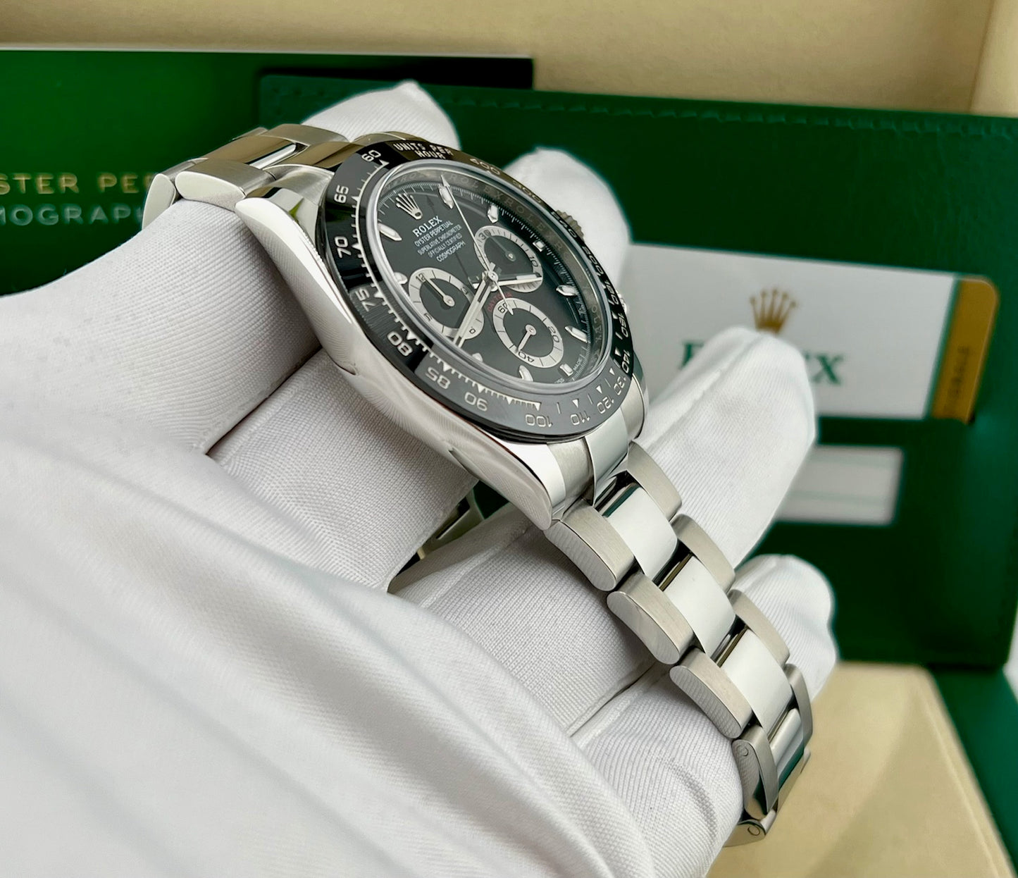 Rolex Daytona 116500LN Black Dial 2019 Full Set (Asia)