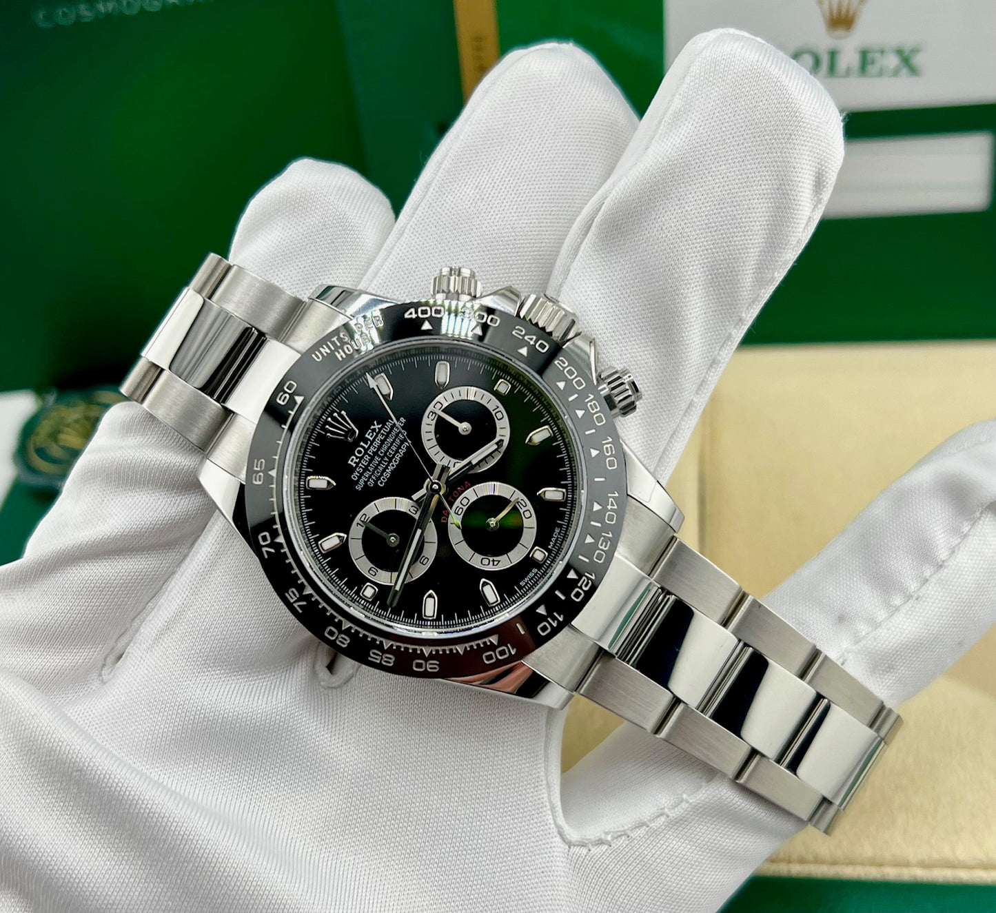 Rolex Daytona 116500LN Black Dial 2019 Full Set (Asia)