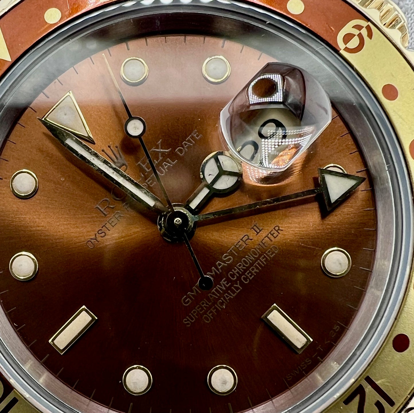 Rolex GMT-Master II 16713 Eye Of The Tiger Oyster Box&Paper 1990(Svizzera)